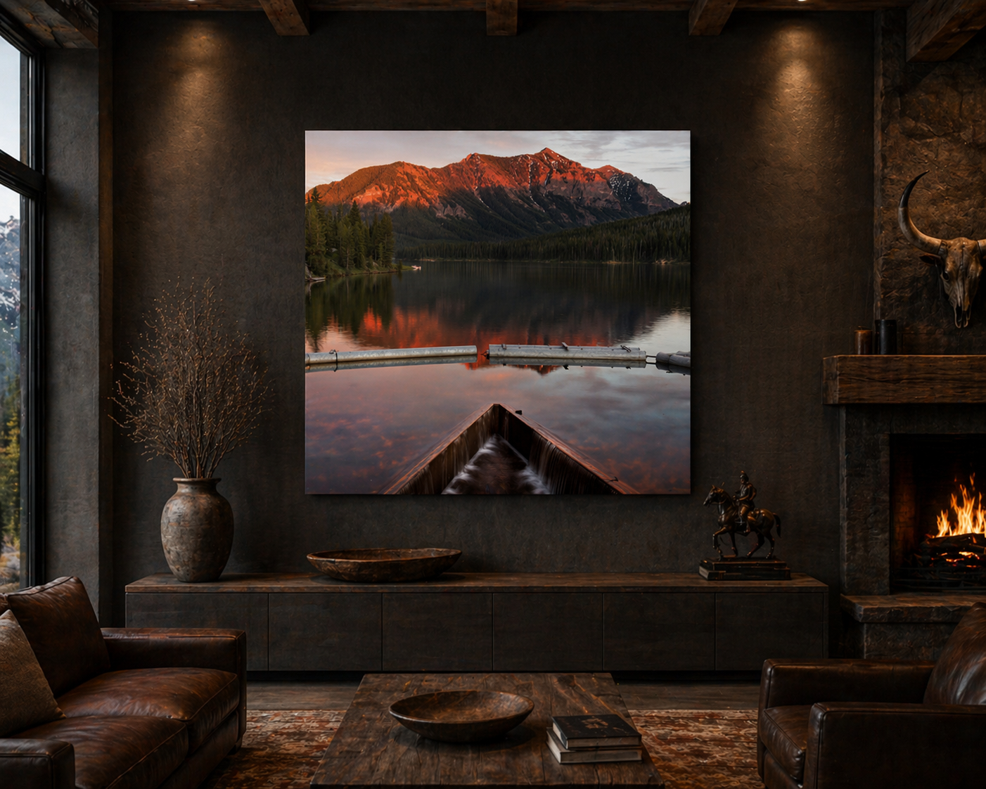 "Hyalite Spillway #2" - Large Format