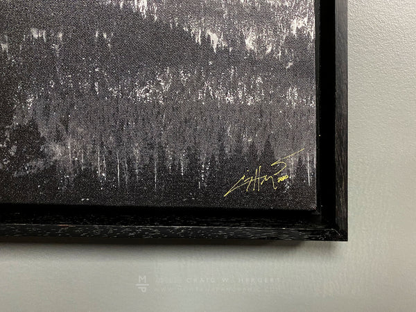 "Ridge Cloud" - 94" x 22" Framed limited edition canvas