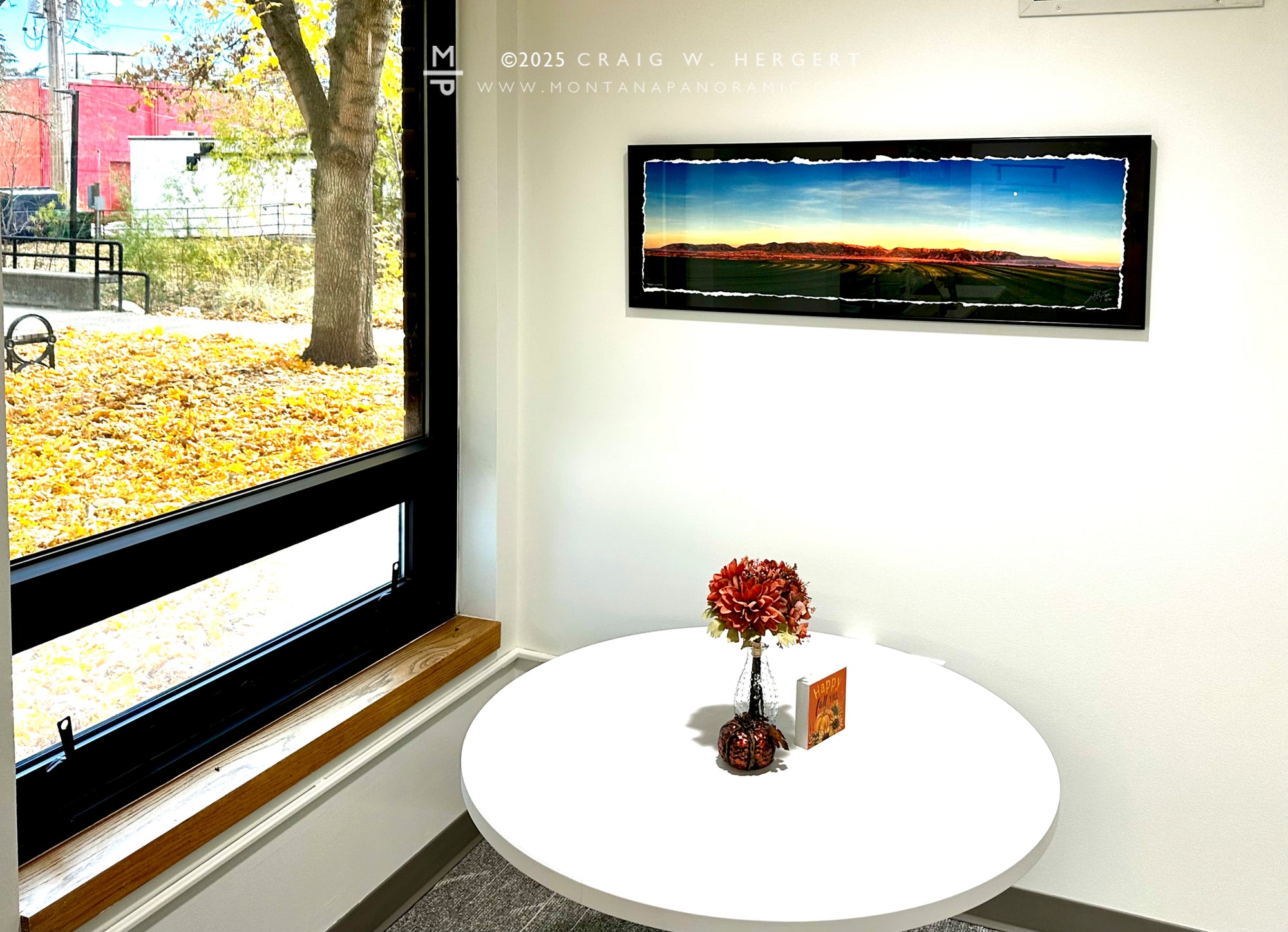 "Third Cutting" - 45" x 15"  custom framed paper print- #12 of 75