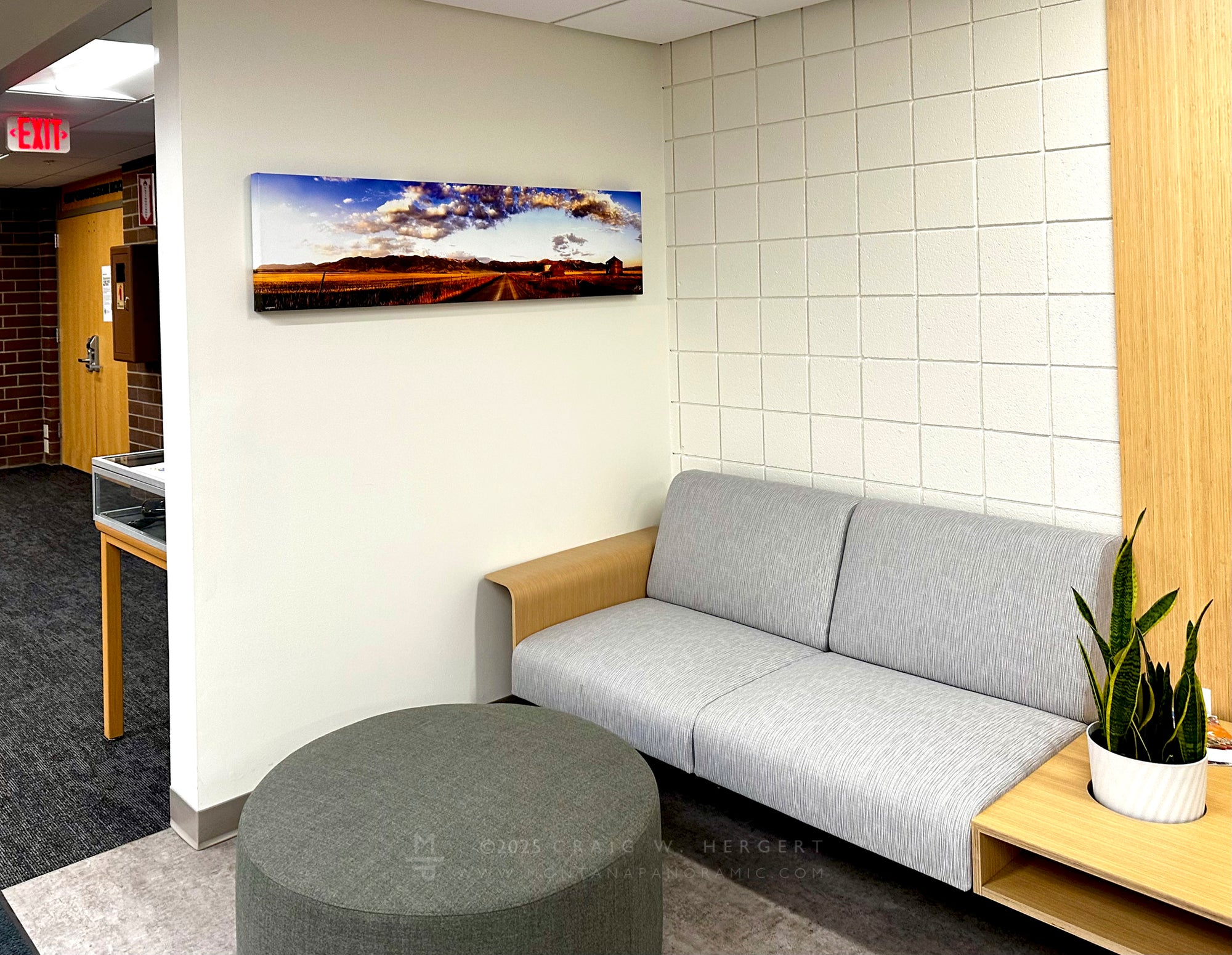 "Washboards" - 60" x 15" Gallery Wrap Framed Limited Edition