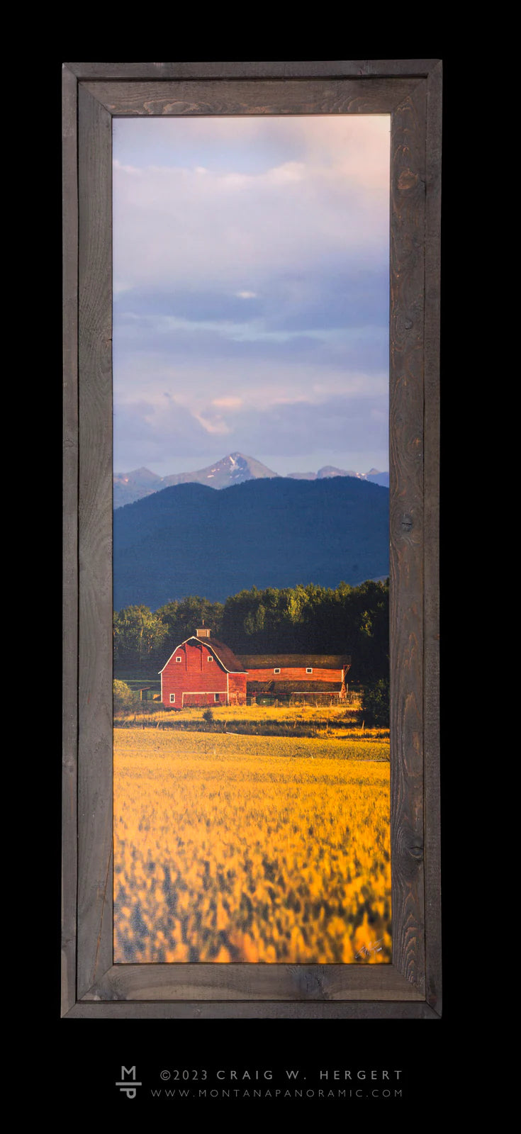 "Woodlands Barn #1" - Bozeman, Montana (OE)