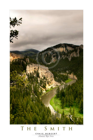 "The Smith" - Montana River Series - POSTER