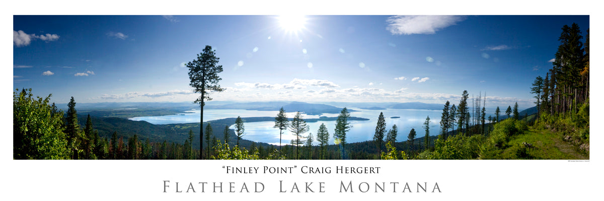 "Finley Point" - Flathead Lake, MT - POSTER