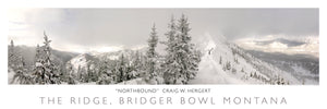 "Northbound"  Bridger Bowl, MT - POSTER