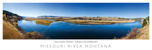 "Pelican Point" - Missouri River, MT - POSTER