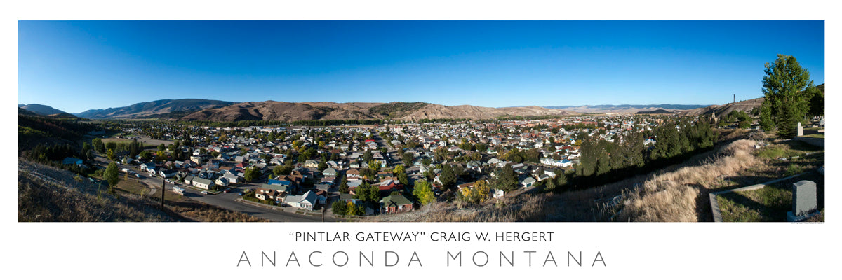 "Pintler Gateway" - Anaconda, MT - POSTER