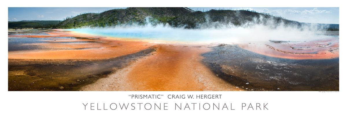 "Prismatic" - Yellowstone N.P, WY  - POSTER