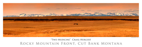 "Two Medicine" - Cut Bank, MT - POSTER