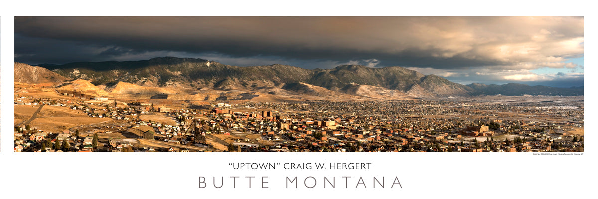 "Uptown" - Butte, MT - POSTER