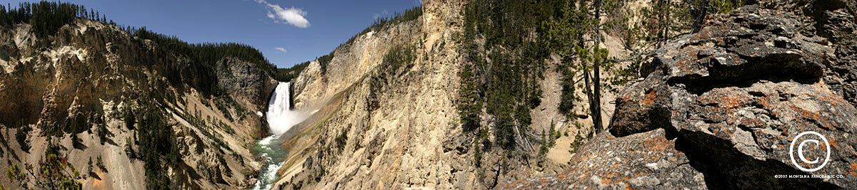 "Grand Canyon of the Yellowstone" - Yellowstone N.P., MT (OE)