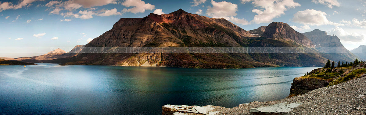 "Red Eagle Mountain" - Glacier N.P., MT (OE)