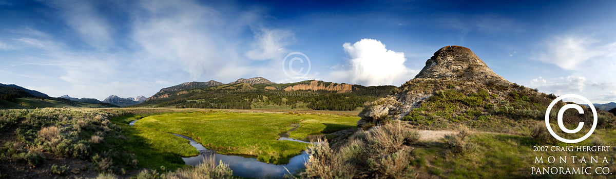 "Soda Butte" - Yellowstone N.P., MT (OE)