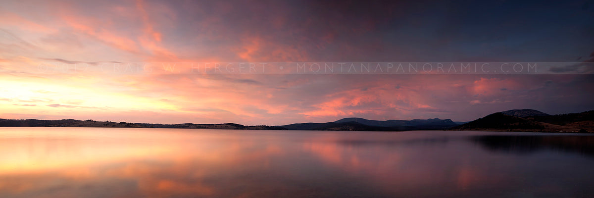 "Pastel Reflections" Georgetown Lake, MT