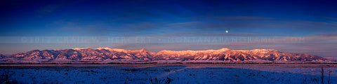 "Bridger Moonrise" - Bozeman - Belgrade, MT