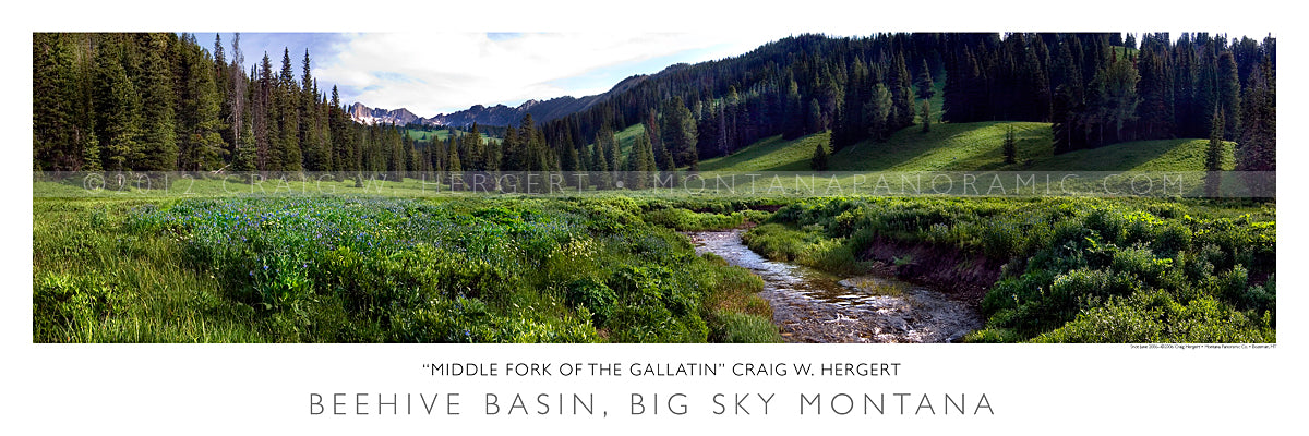 "Middle Fork on the Gallatin" - Big Sky, MT