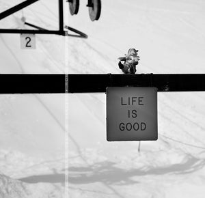 "Life is Good!" Turner Mountain, LIbby (OE)