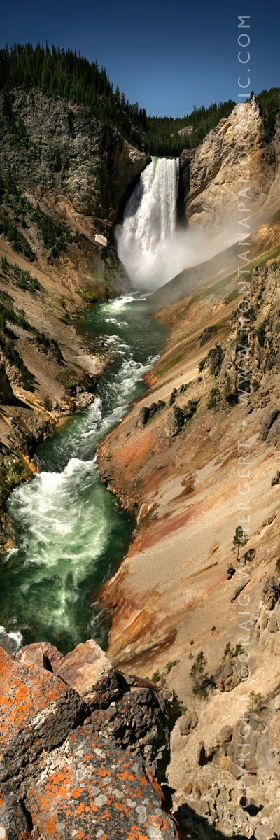 "Lower Falls" - Yellowstone N.P., MT