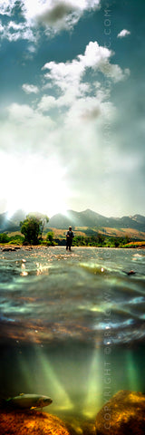 "Yellowstone Fish Story" - Livingston, MT