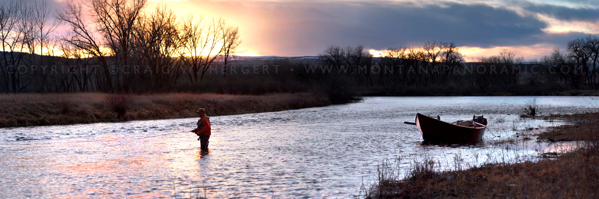 "Evening Hatch" - Bighorn River, MT