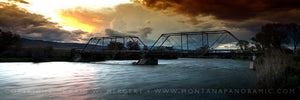 "Lyon Bridge" - Madison River, Ennis MT (OE)