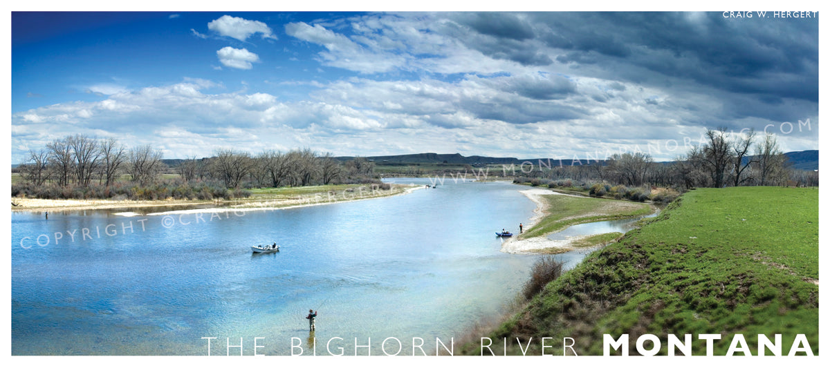 "Weekend Warriors" Bighorn River - POSTCARD