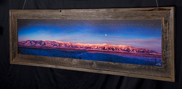 "Bridger Moonrise" - Bozeman - Belgrade, MT