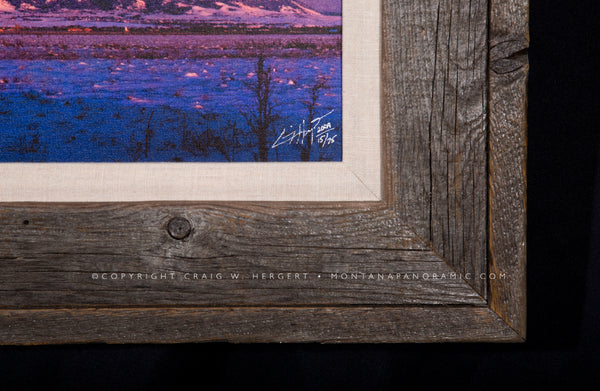 "Bridger Moonrise" - Bozeman - Belgrade, MT