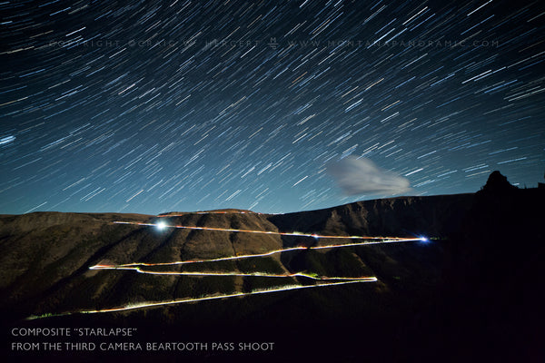 "Full Moon Over The Beartooth Pass" -  Red Lodge, MT (OE)