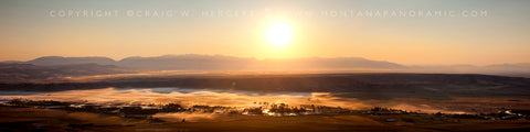 "Sunrise Over the Madison"  - Three Forks, MT (OE)
