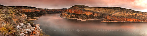"Dawn on the Bighorn" - Crow Indian Reservation, MT