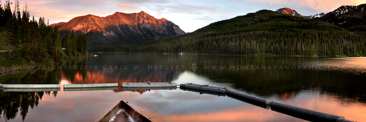 "The Spillway" - Hyalite Lake, MT