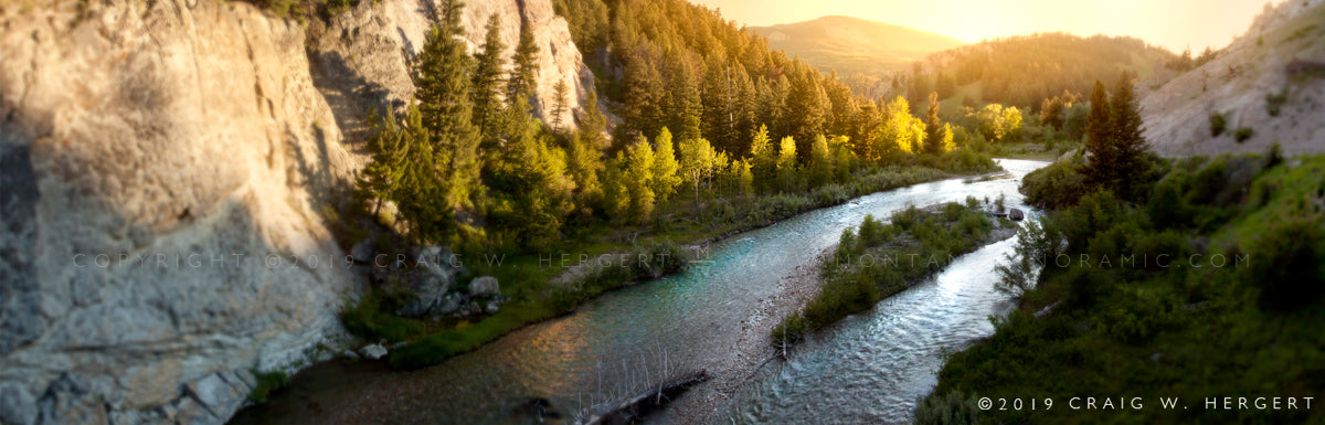 "Seasonal Crossing" - Dearborn River, MT