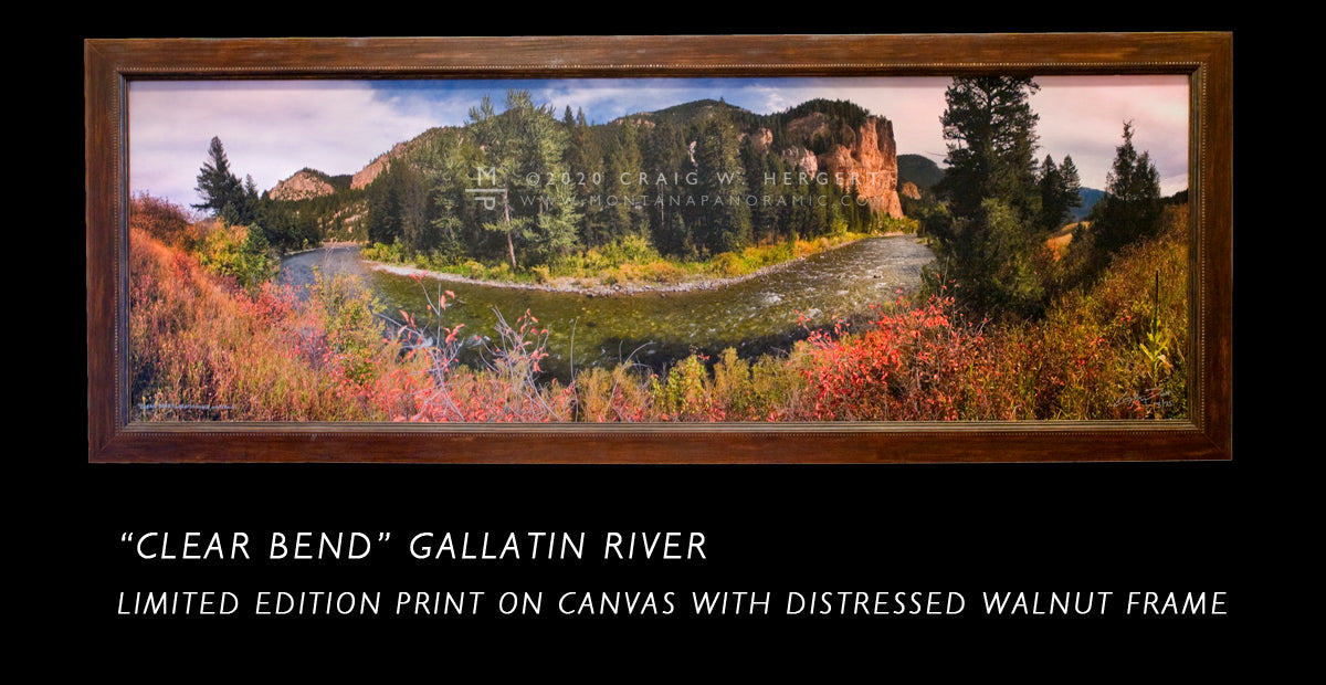 "Clear Bend" - Gallatin River, MT