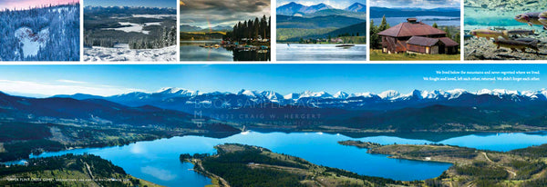 "MONTANA PANORAMIC - Transparent in the Backlight" Hardcover Coffee Table Book - Signed Copy