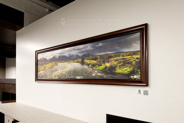 "3 Dollar Bridge" - 60" x 15" Framed Limited Edition