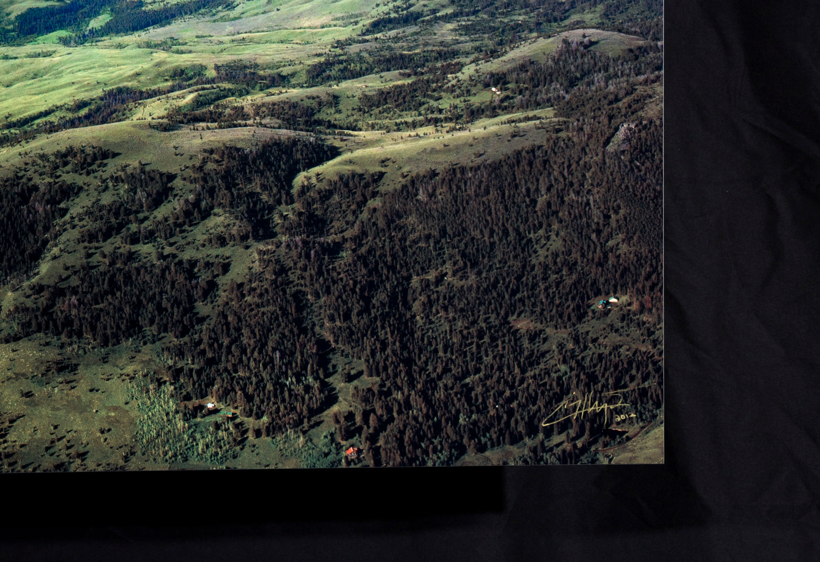 "Tom Miner Basin" - 60"x 20" open edition metal print - ready to hang