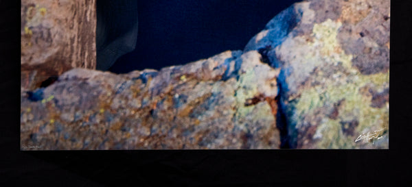 "Big Timber Falls" 30"x 84" open edition metal print - ready to hang