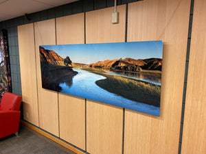 "Natural Curves" 84"x 30" open edition metal print - ready to hang