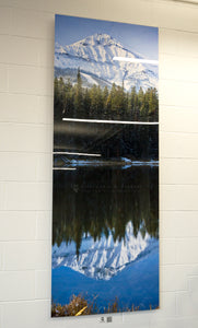 "Lone Glass" 30"x 84" open edition metal print - ready to hang