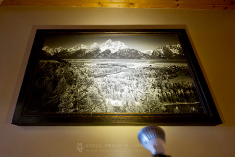 "Snake River Bend" - 36"x24" gallery wrap framed